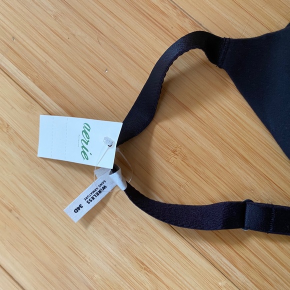 Women's Black Aerie Bra - Picture 2 of 3